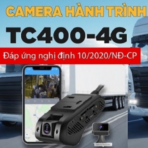 Camera Nghị Định 10 Giám Sát Hành Trình Ô Tô TC400-4G