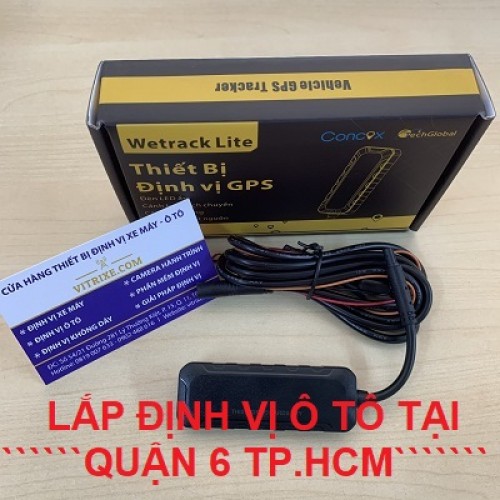 Lắp Định Vị Ô Tô Tại Quận 6
