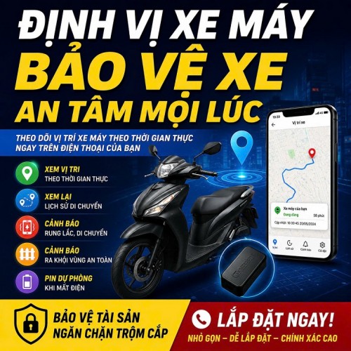 Sự Thật Đáng Sợ Về Chiếc Xe Máy Của Bạn: Có Thể Ai Đó Đang Biết Chính Xác Nó Đang Ở Đâu!