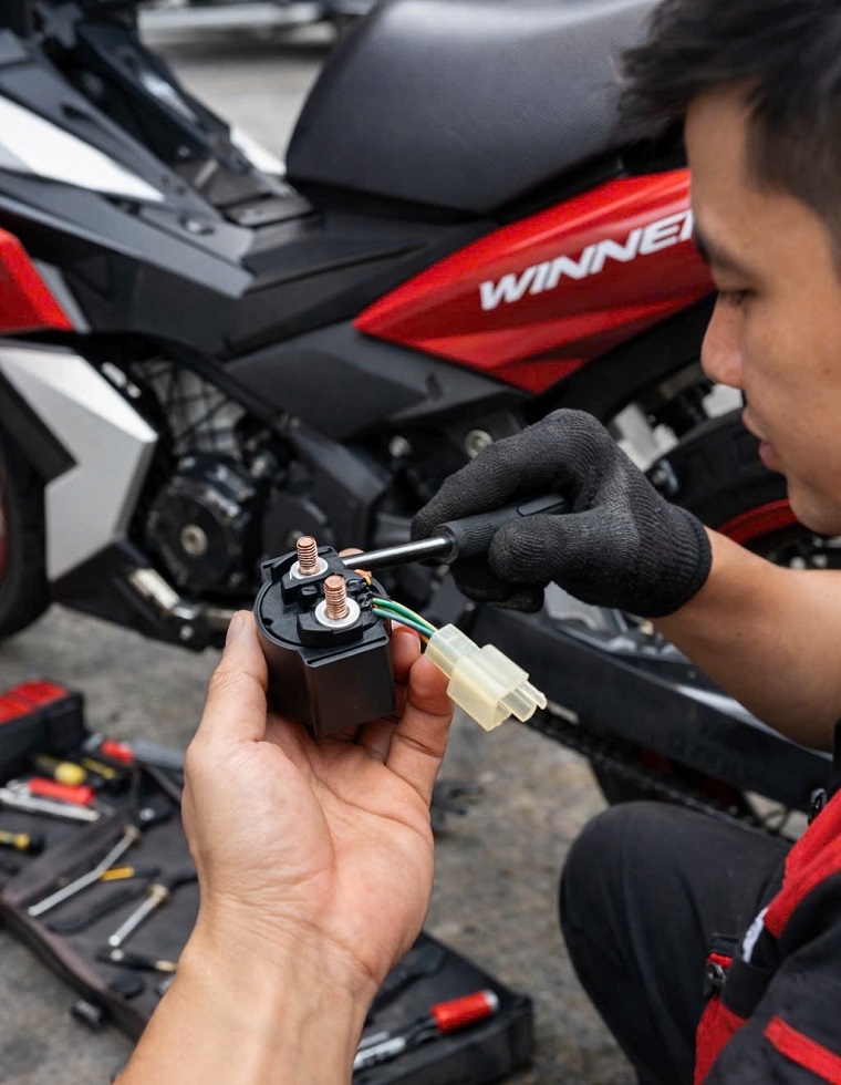 Dịch Vụ Thay Rơ Le Đề Winner Tận Nơi Tại TP.HCM