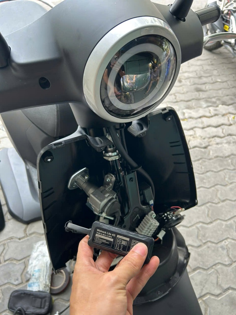 định vị xe điện vinfast evo grand lite