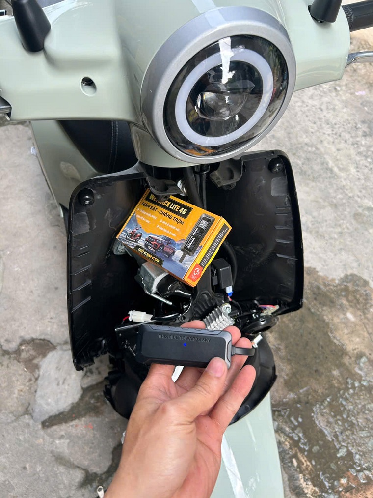 định vị xe điện vinfast evo grand lite