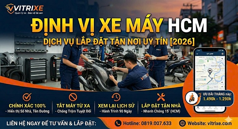 định vị xe máy hcm