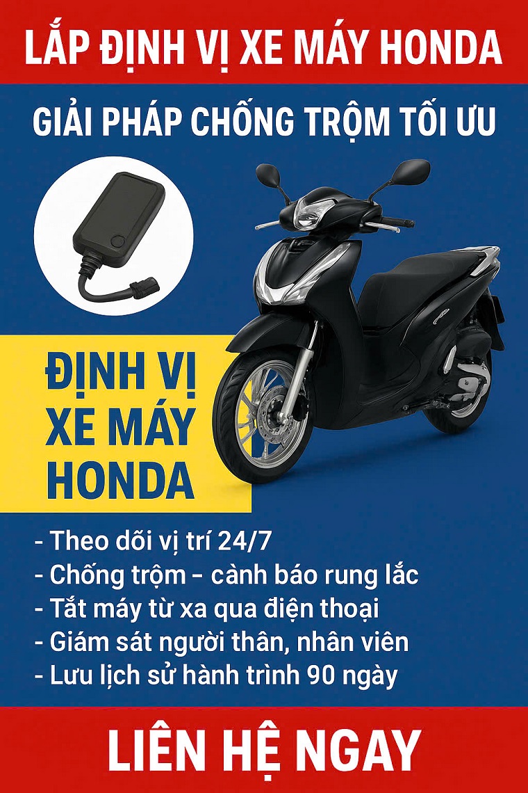 định vị xe máy honda định vị xe máy honda
