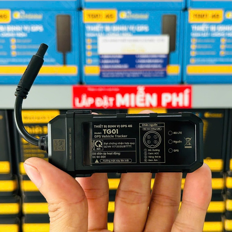 Định vị xe máy tg01 4G chính xác cao Định vị xe máy tg01 4G chính xác cao