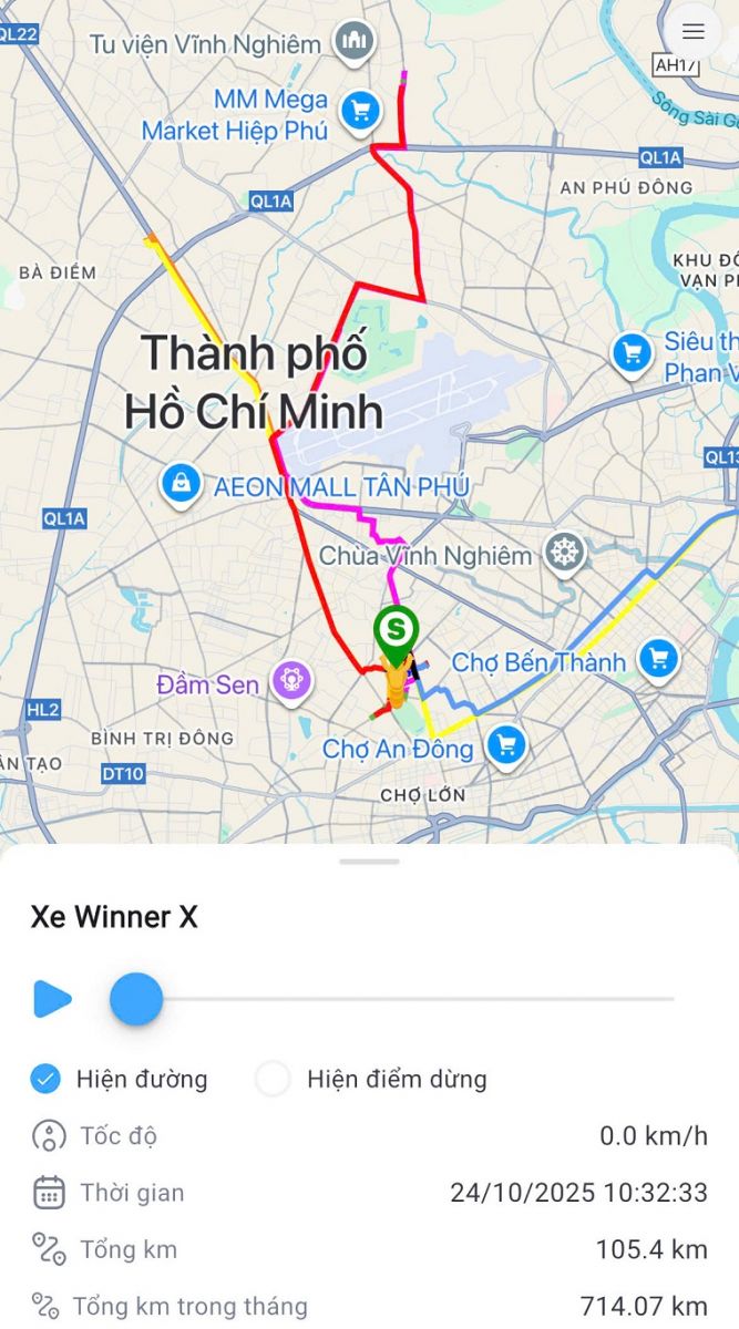định vị xe máy tphcm uy tín