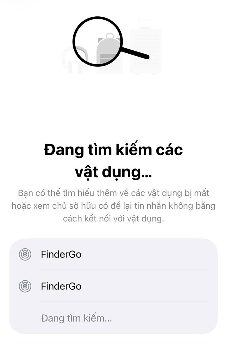 findergo được phát hiện gần bạn