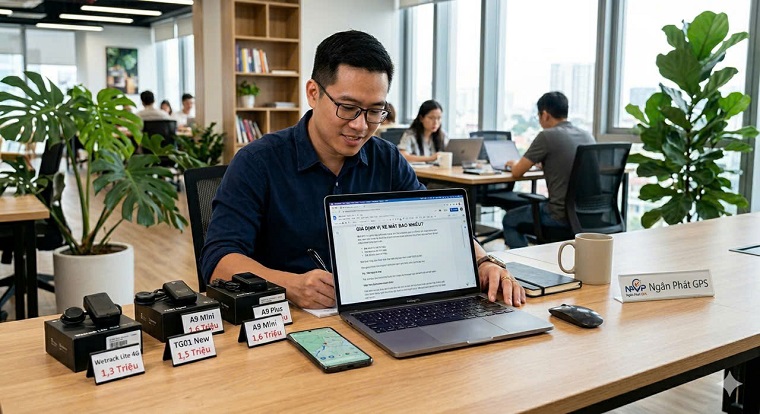 giá định vị xe máy bao nhiêu