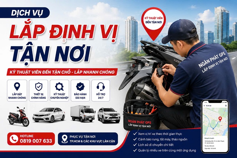 lắp định vị tận nơi lắp định vị tận nơi