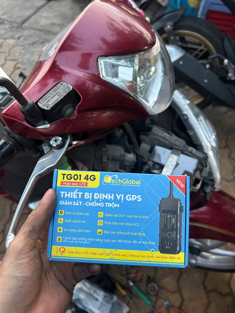 lắp định vị xe máy tại bình chánh