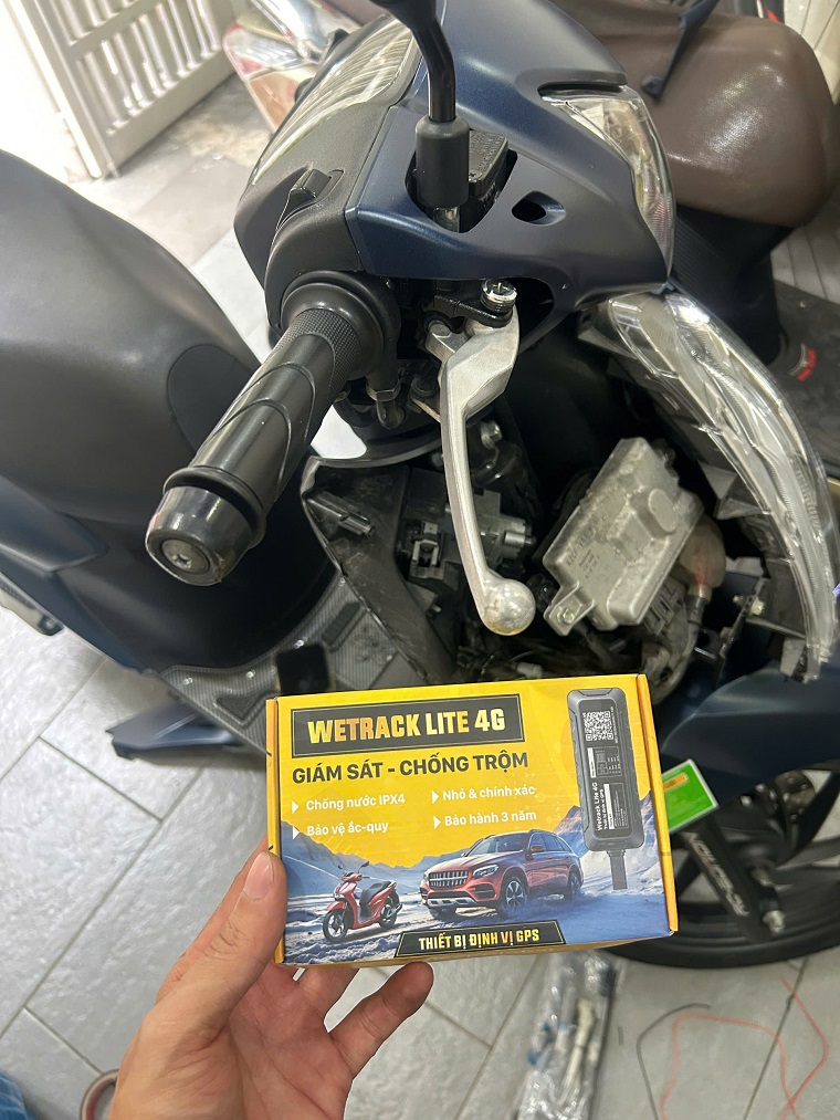 lắp định vị xe máy tại bình chánh