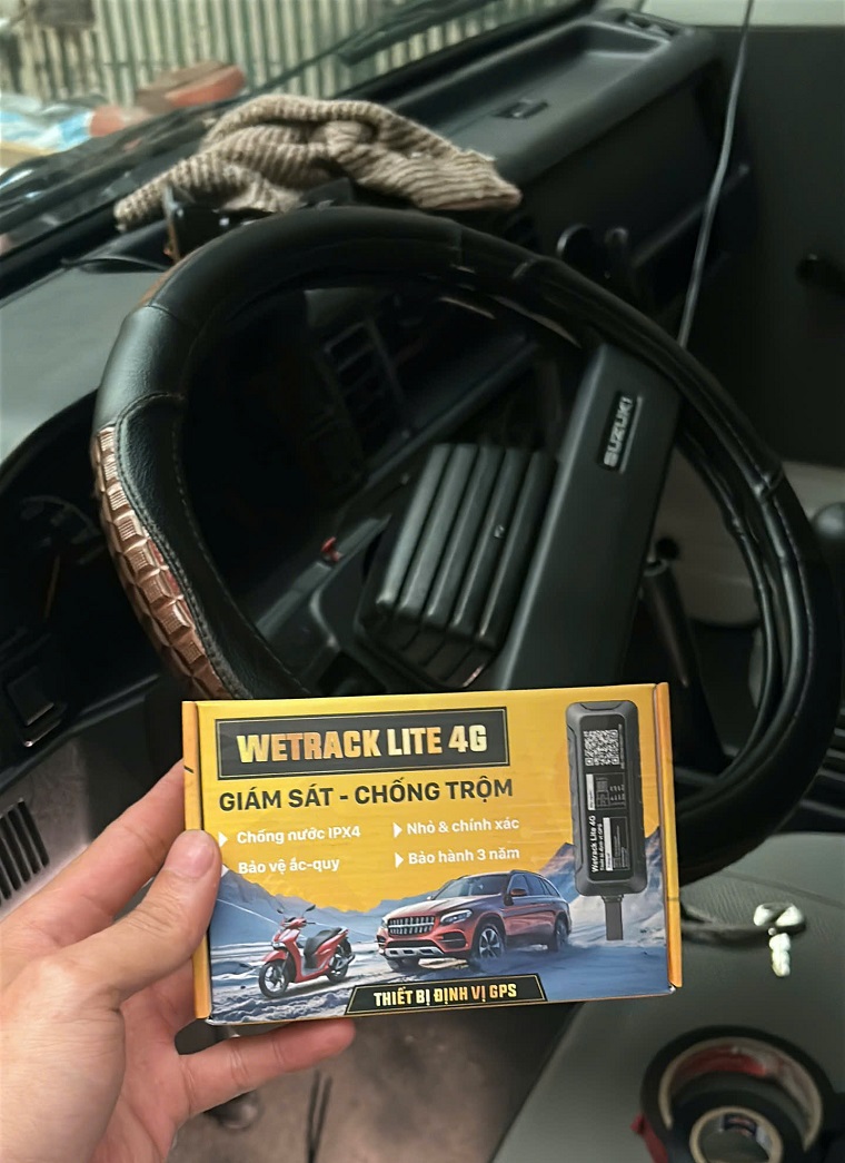 lắp định vị xe tải giao hàng