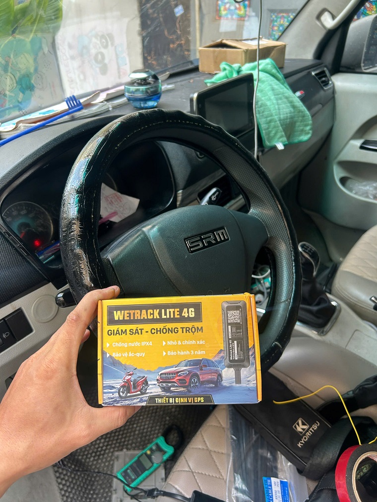 lắp định vị xe tải van