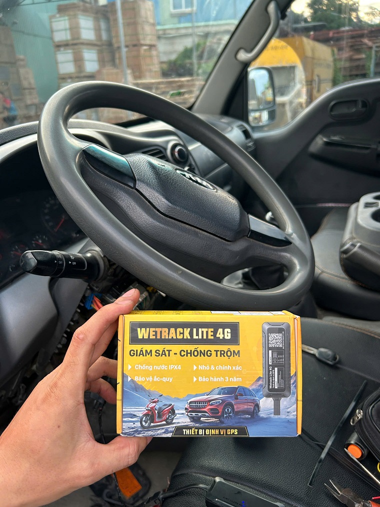 lắp định vị xe tải van