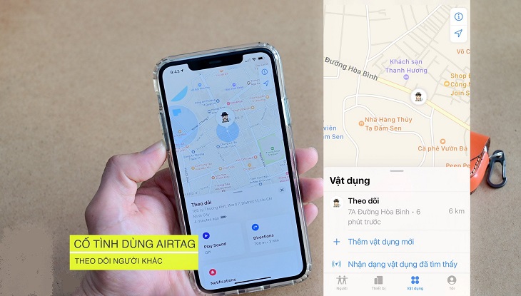 Mô tả cách hoạt động mạng Find My giúp định vị AirTag Mô tả cách hoạt động mạng Find My giúp định vị AirTag