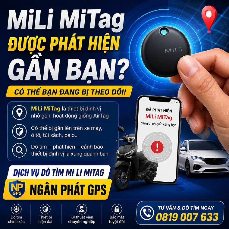 mitag được phát hiện gần bạn mitag được phát hiện gần bạn
