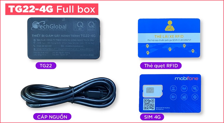 Thiết Bị Giám Sát Hành Trình Hợp Chuẩn TG22 Thiết Bị Giám Sát Hành Trình Hợp Chuẩn TG22