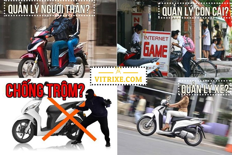 thiết bị dịnh vị gps xe máy