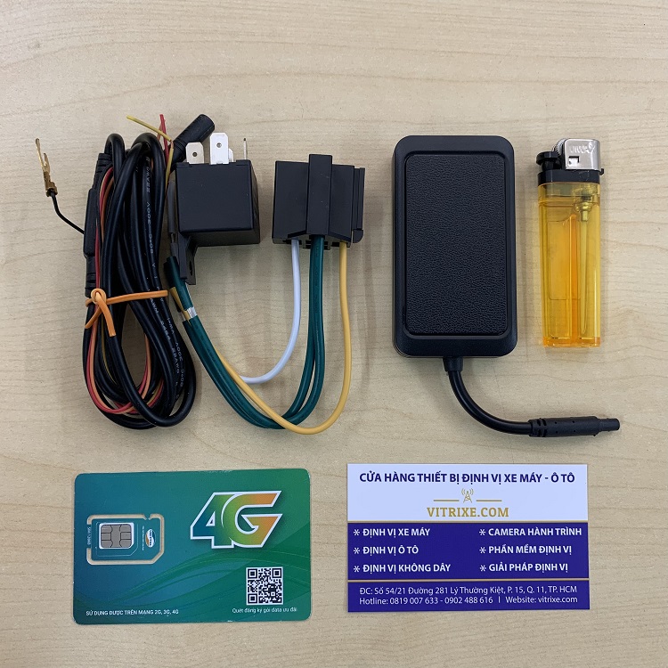 thiết bị dịnh vị gps xe máy