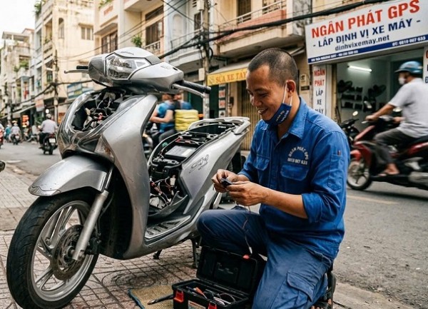 Lắp Định Vị Xe Máy Loại Nào Tốt? Kinh Nghiệm 