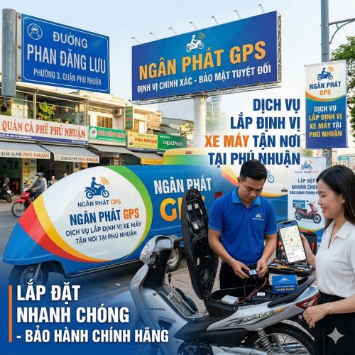 Lắp Định Vị Xe Máy Tại Phú Nhuận Tận Nơi – Chuyên Nghiệp, Bảo Mật