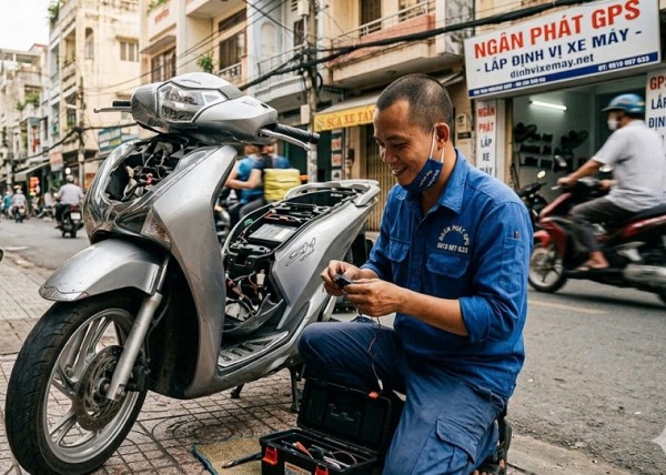 Dịch Vụ Lắp Hộ Định Vị Xe Máy Ô Tô Mua Sẵn Tại TP.HCM Uy Tín, Tận Nơi