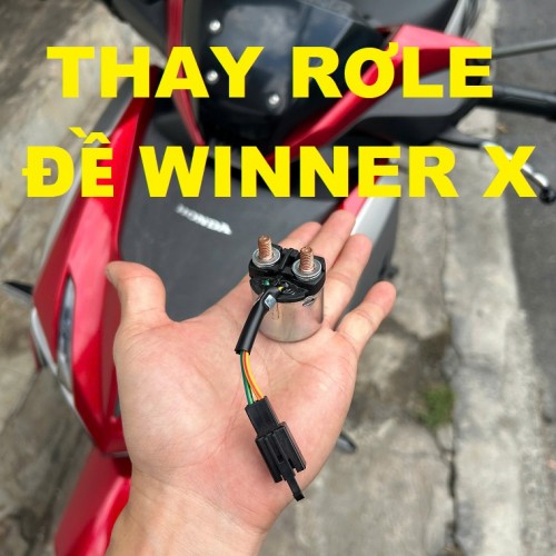 Dịch Vụ Thay Rơle Đề Xe Máy Winner, Winner X, Sonic – Nhanh Chóng, Uy Tín, Giá Tốt